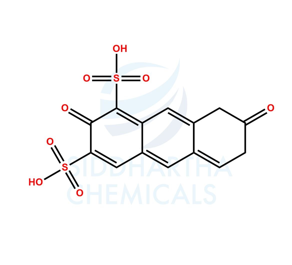 1-Amino-4-bromo-9,10-dioxo-9,10-dihydroanthracene-2-carboxylic acid Structure